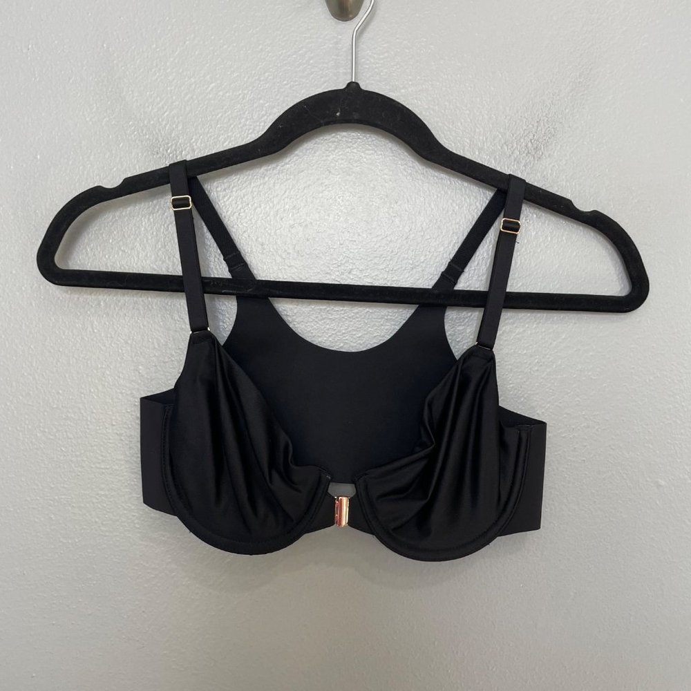 SOMA black vanishing 360 unlined front closure perfect C size 32C